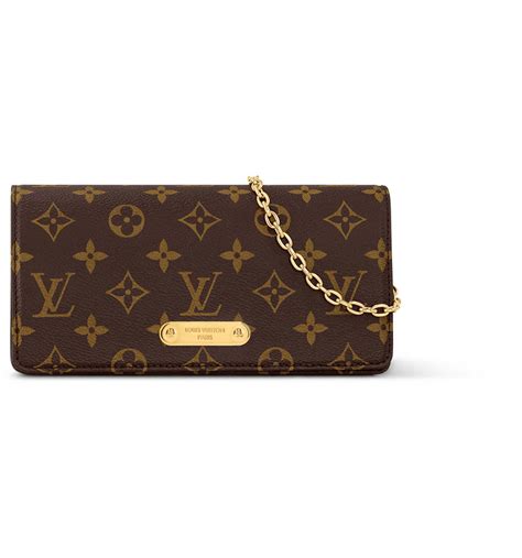 Louis Vuitton wallet on chain